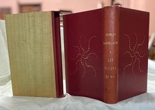 BAUDELAIRE : LES FLEURS DU MAL DANS UNE AGREABLE RELIURE
