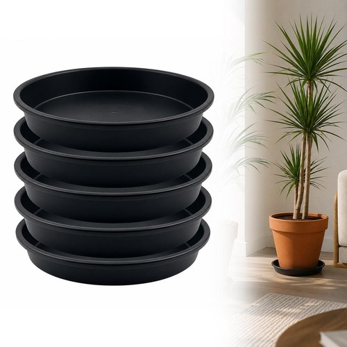 Soucoupes plantes plastique - soucoupes,