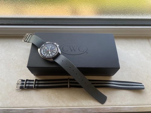 Cwc ti300 gmt orange second - gmt,,