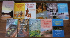CHRISTIAN SIGNOL - LOT DE 11