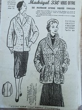 ANCIEN PATRON MADRIGAL N° 330