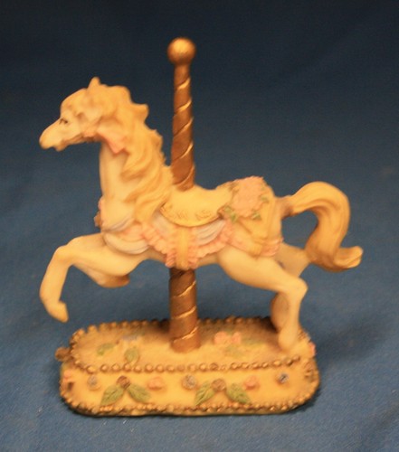Carousel horse ceramic 4 - ceramic, ~