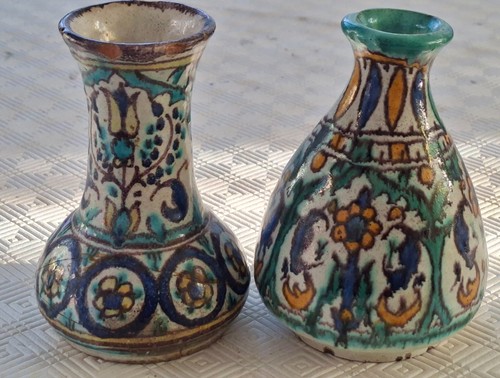 Lot vases anciens ceramiques - 2,