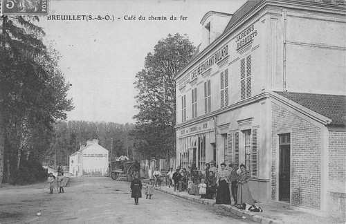Old postcard breuillet - postcard, 91