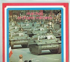 33T MARCHES ET CHANTS MILITAIRES Disque LP 15 R.I. Metz H. DROQUE -CARRERE 67657