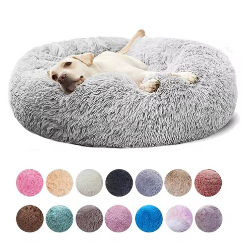 Lit rond pour animaux - , de