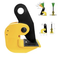 Pince de levage 2,5 t / 0-55 mm Pince à tôle Pince à tôle horizontale