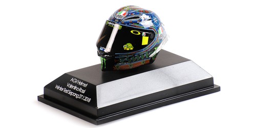 Minichamps casque agv - minichamps, 1/8
