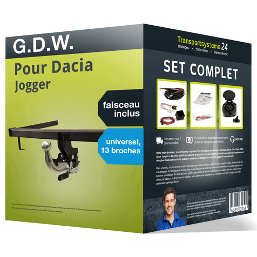 Attelage pour dacia jogger - pour,