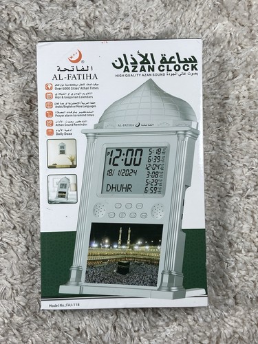 Azan clock for usa muslim - clock,