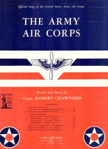 The army air corps sheet - the, music