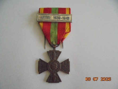 Médaille croix combattant - croix, du