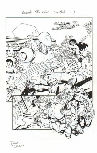 Planche originale - originale, dc