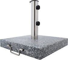 Pied De Parasol En Granit Carré 25 KG Ou 30 KG