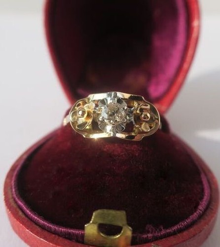 Bague art déco - bague, fiançailles