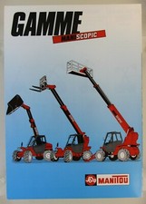 prospectus brochure chariot élévateur Manitou gamme maniscopic tracteur tractor
