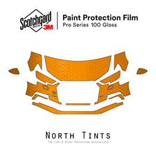 Audi A3 E-Tron 2017-2018 3M Pro Séries Prédécoupé Peinture Protection Clear Bra