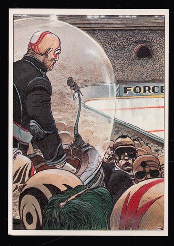 Enki bilal carte postale - bilal, .