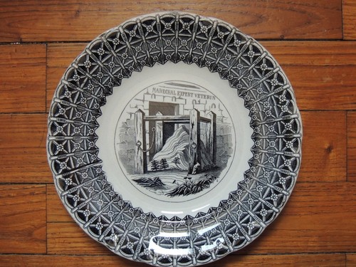 Assiette parlante rébus - parlante,