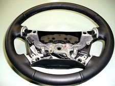 Mitsubishi Pajero V 80 à Partir De 2006 IN Avant Couvercle Du Volant Cuir Noire