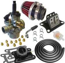 Carburateur 17,5 phva pipe clape filtre a air small starter derbi senda euro4...