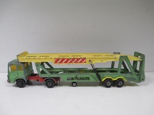 RENAULT SAVIEM PS30 Semi Remorque Porte Voitures par MAJORETTE 3000 France 1/60