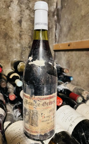 Vin rouge beaune grèves 1978 - rouge,