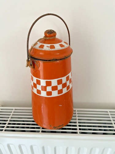 Pot lait laitière tole - laitière,