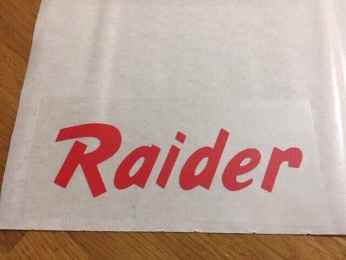 Raider patch flocage - flocage, marque