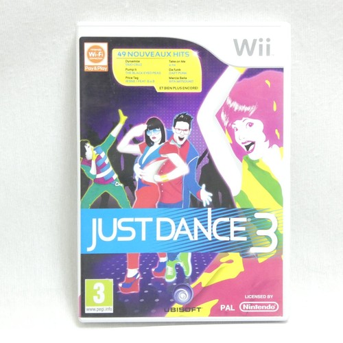 Just dance jeu nintendo - 3, wii