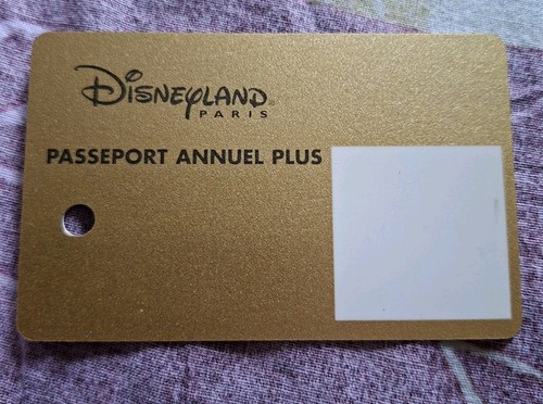 Rare carte vierge disney - , pass