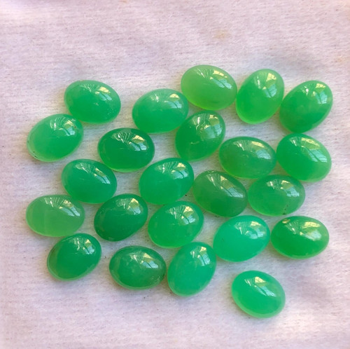 Lot pierres chrysoprase - lot, 23