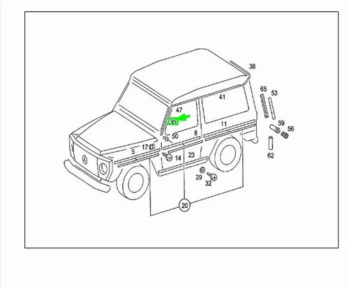 Mercedes benz w460 front - mercedes-benz,