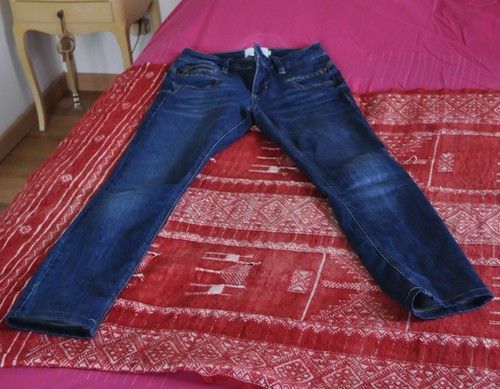 Pantalon jeans femme freeman - pantalon,