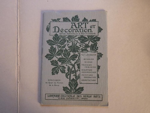 1917 publicité specimen revue - specimen,