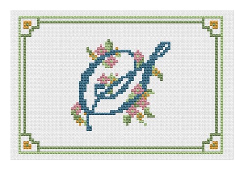 Kit broderie croisée ou - kit,