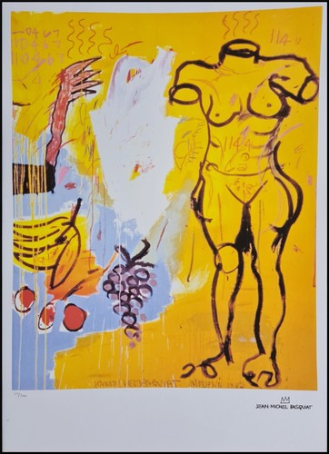 Jean michel basquiat torse - jean-michel,
