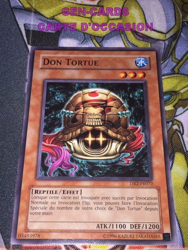 Carte don tortue - carte, yu