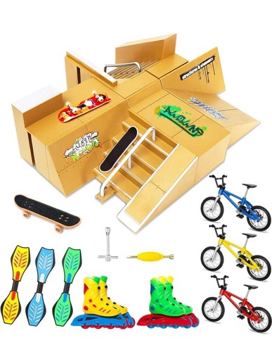 Skate park kit - skate, kit,fingerboards