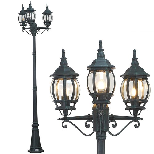 Lampe jardin victorienne - jardin,