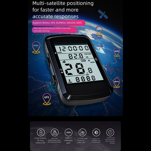 Ordinateur vélo gps - de,