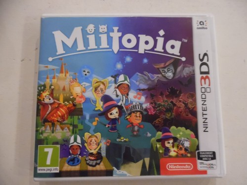Jeu nintendo 3ds miitopia - nintendo, 3ds :