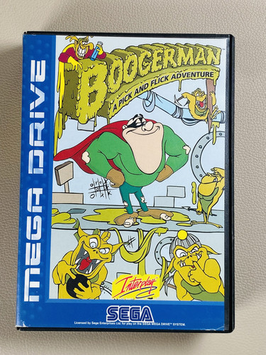 Boogerman sega megadrive - boogerman,