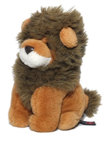Peluche doudou lion - lion, marron
