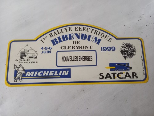 Michelin plaque 1er rallye - 1er,