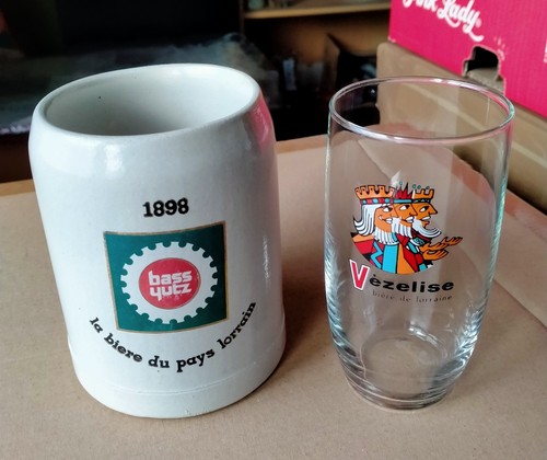 Chope verre biére - biére, vézelise