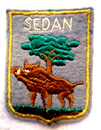 Ecusson sedan ardennes - sedan,