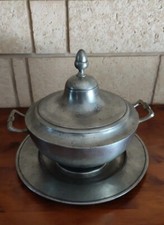 Ancienne grande soupière en - grande,