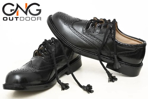 Homme noir écossais - noir, ghillie