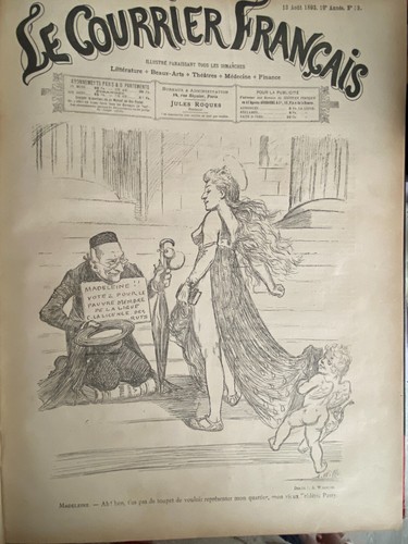 Courrier francais 8 1893 - francais, 20/8/1893